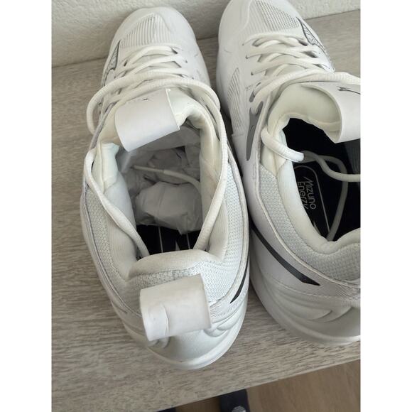 Mizuno Wave Momentum 3 Volleyball Shoes Mens 13 White V1GA231286